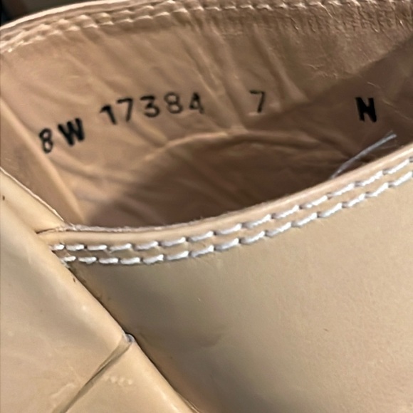 Stuart Weitzman Tan Leather Retro Chunky Platform Slip On Sandals Tan Size 8 - Picture 9 of 9